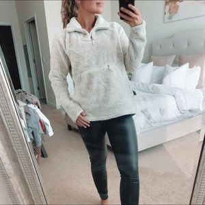 The North Face Sherpa Quarter Zip Jacket